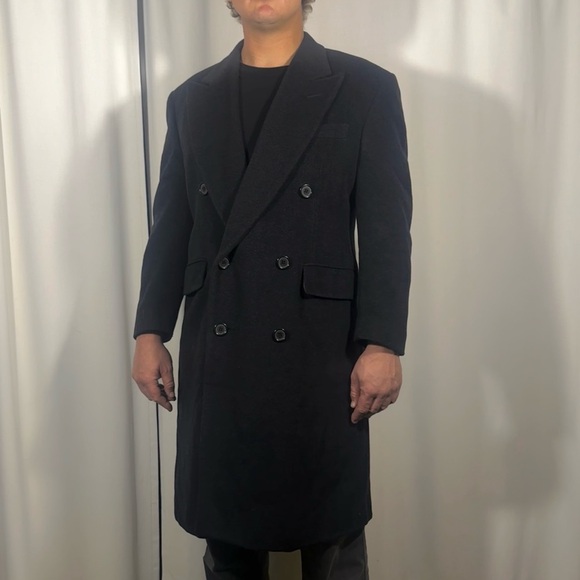 bill blass Other - Vintage Bill Blass Men’s Wool Overcoat